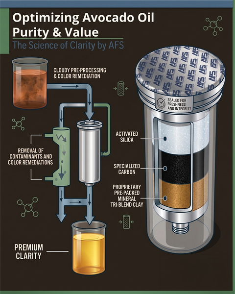 A Guide to Avocado Oil Decolorization Using Filter Cartridges