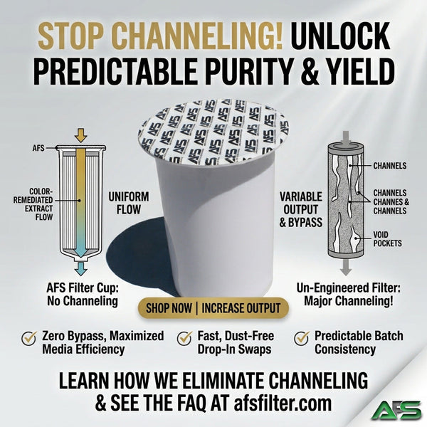 Eliminating Channeling and Media Bypass in Botanical Extraction