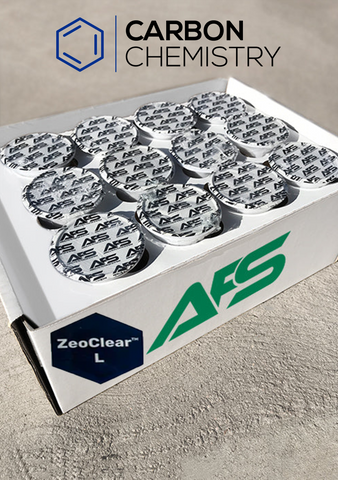 2.5" AFS/Carbon Chemistry Zeoclear L Filter Case (12-pack)