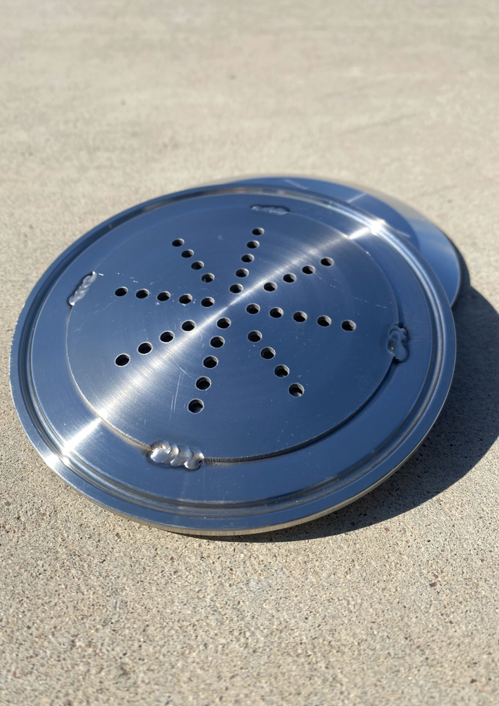 AFS 4" to 1/4" NPT  Lid W/ Shower Head