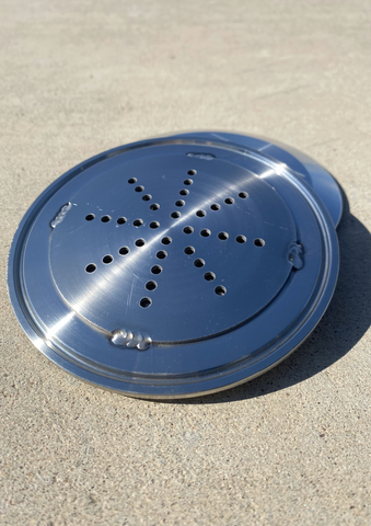 AFS 4" to 1/4" NPT  Lid W/ Shower Head