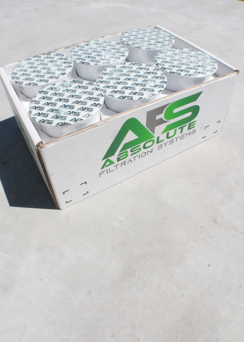 AFS 4" Economy CRC Botanical Extraction Filter Case (6pk)