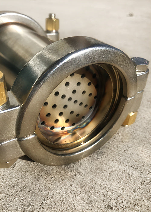 AFS 2.5" Housing - 2" Inline Triclamp (2.5" Filters)