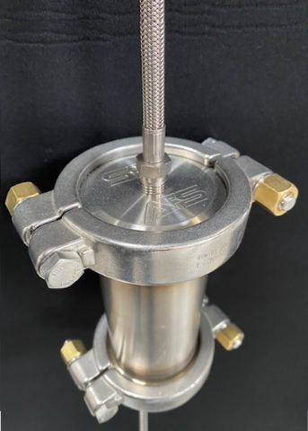 AFS 2.5" Housing - 1/4" NPT Inline (2.5" Filters)