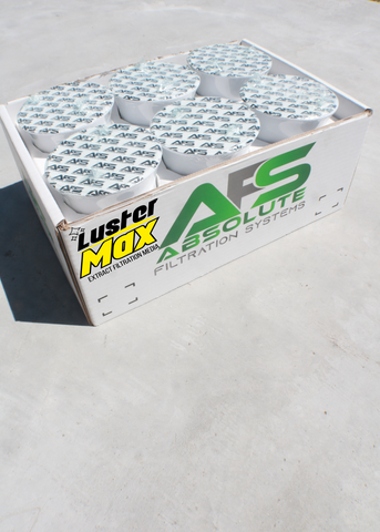 AFS/Lustermax Collaboration 4" Simply Cured CRC Botanical Extraction Filter