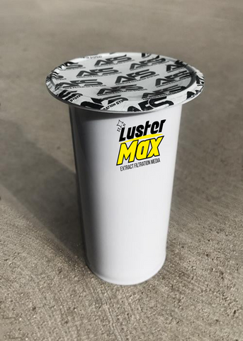 AFS/Lustermax Collaboration 2.5" Simply Cured CRC Botanical Extraction Filter