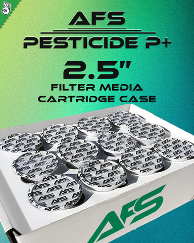 AFS 2.5" P+ Pesticide CRC Botanical Extraction Filter Case (12pk)