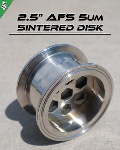 AFS 2.5" Filter Plate (saftey screen)