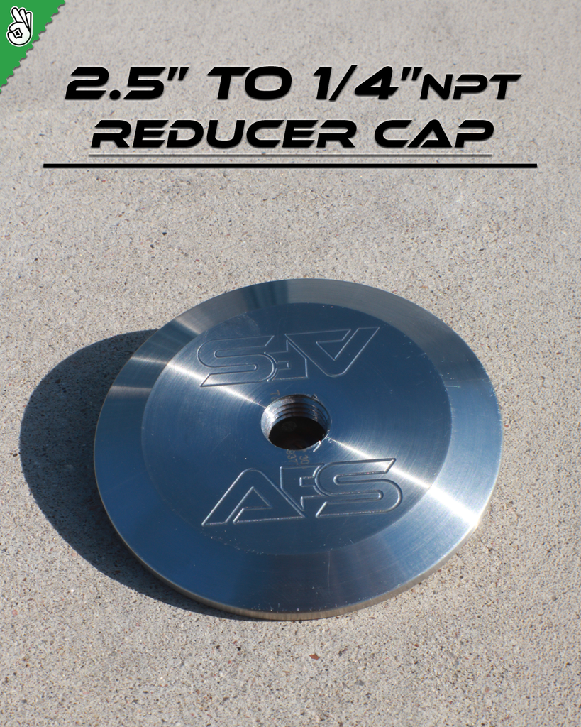 AFS 2.5" to 1/4" NPT Lid