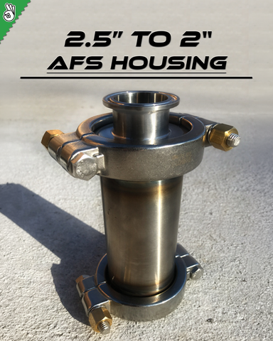 AFS 2.5" Housing - 2" Inline Triclamp (2.5" Filters)