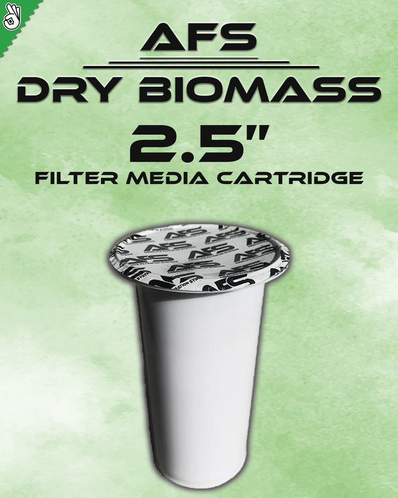 AFS 2.5" Dry Biomass CRC Botanical Extraction Filter