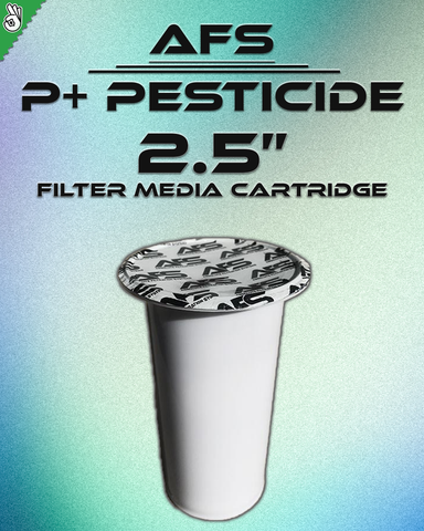 AFS 2.5" P+ Pesticide CRC Botanical Extraction Filter