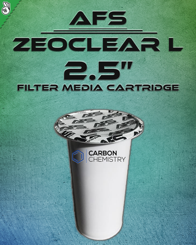 2.5" AFS/Carbon Chemistry Zeoclear L Filter