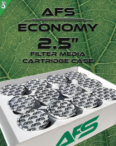 AFS 2.5" Economy CRC Botanical Extraction Filter Case (12pk)