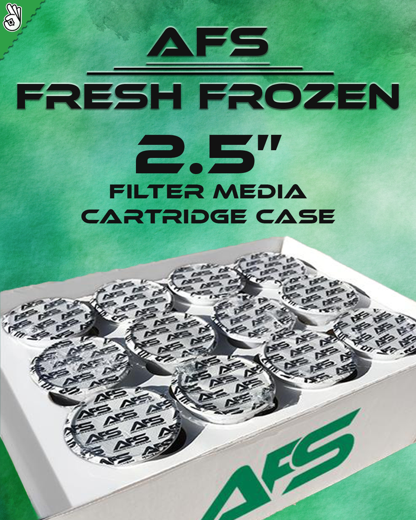 AFS 2.5" Fresh Frozen CRC Botanical Extraction Filter Case (12pk)