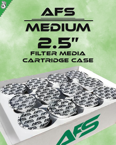 AFS 2.5" Medium CRC Botanical Extraction Filter Case (12pk)