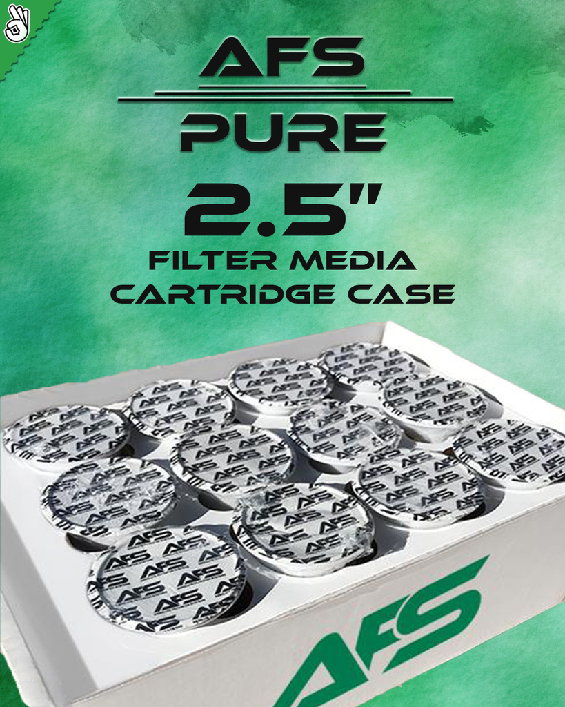 AFS 2.5" Pure CRC Botanical Extraction Filter Case (12pk)