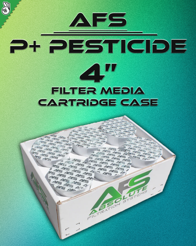AFS 4" P+ Pesticide CRC Botanical Extraction Filter Case (6pk)