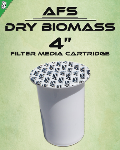 AFS 4" Dry Biomass CRC Botanical Extraction Filter