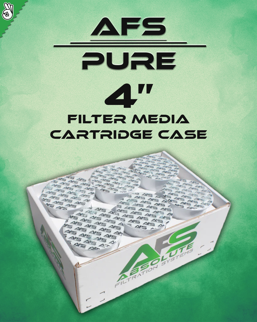AFS 4" Pure Blend CRC Botanical Extraction Filter Case (6pk)
