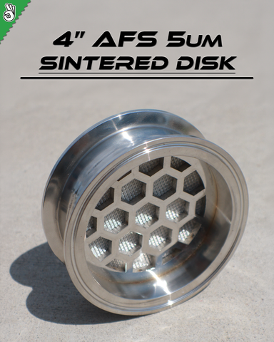 AFS 4" Filter Plate (saftey screen)