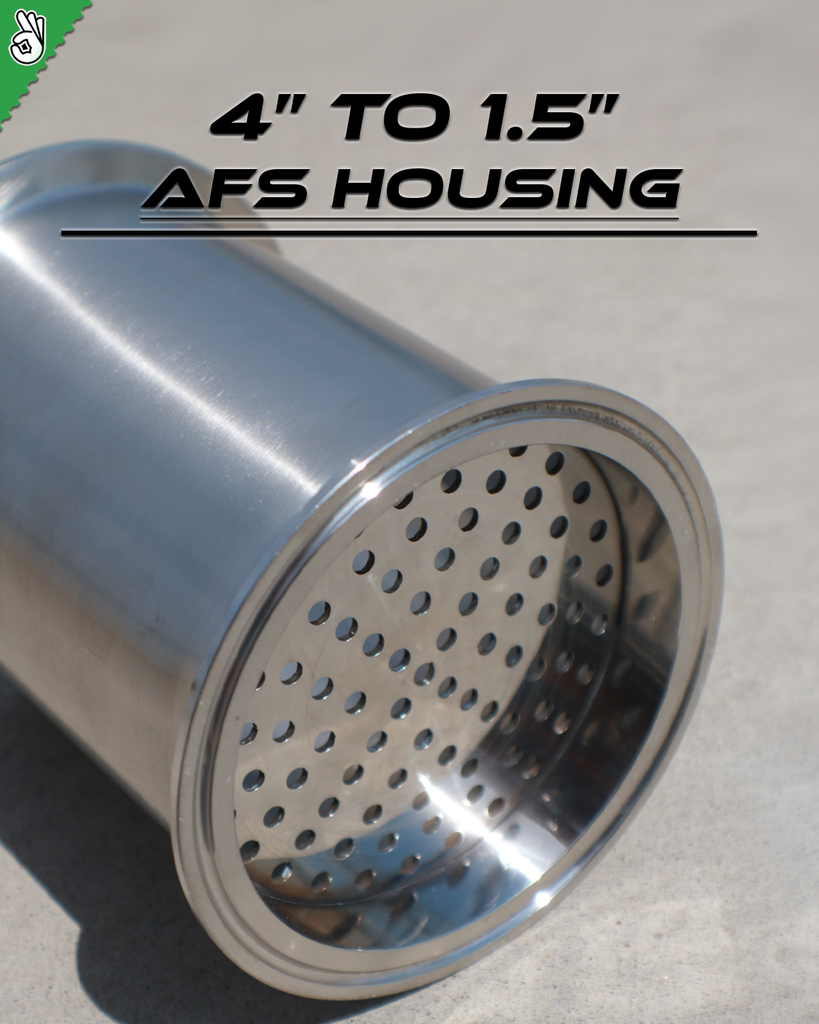 AFS 4" Housing - 1.5" Inline Triclamp (4" Filters)