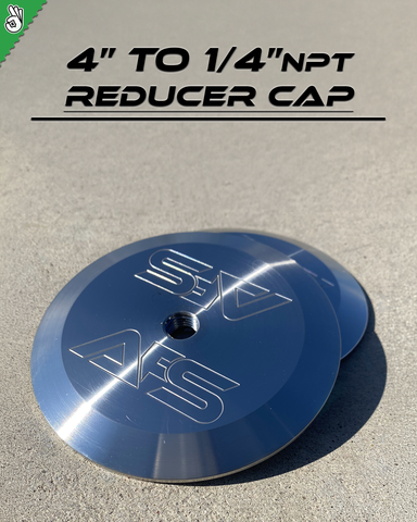 AFS 4" to 1/4" NPT Lid