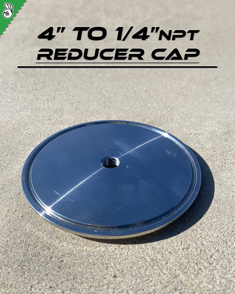 AFS 4" to 1/4" NPT Lid