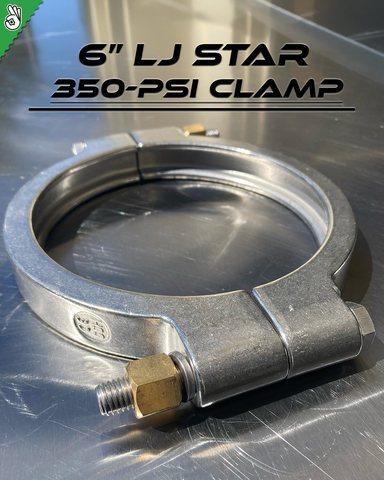 LJ. Star 6" SSH Series High Pressure Clamps